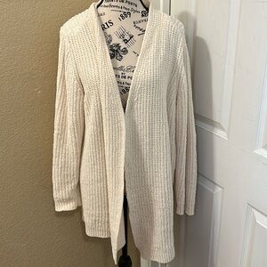 Wantable chenille open cardigan